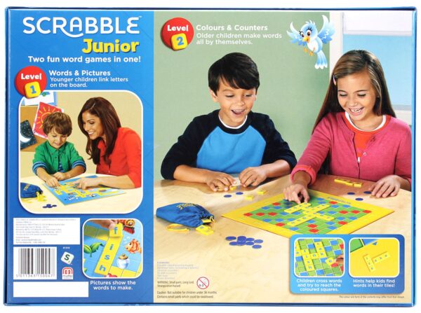 Mattel Junior Scrabble - Brand Crossword Game-920