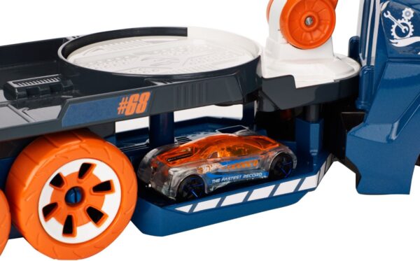 Hot Wheels Spinning Light And Sound Vehicle - Multi Color-1148