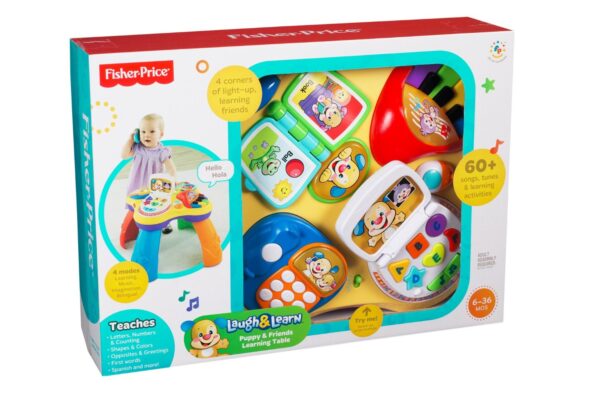 Fisher Price Laugh And Learn Learning Table - MultiColor-1689