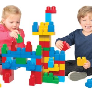 Mega Bloks First Builders Fun Endless Building 80 Pcs - Multi Color-1182