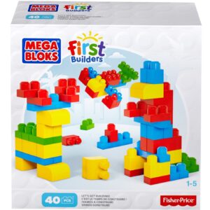 Mega Bloks First Builders Lets Start Building 40 Pieces - Multicolor-1160