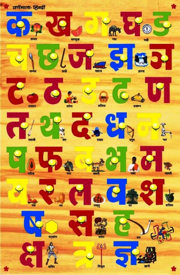 Kinder Creative Swar Hindi Picture With Knob-0