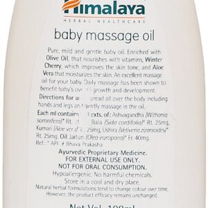 Himalaya Herbal Baby Massage Oil - 100 ml-1636