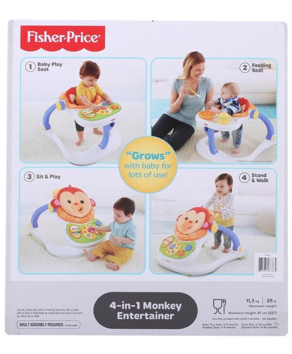 Fisher Price 4 in 1 Monkey Entertainer Rocker-1545