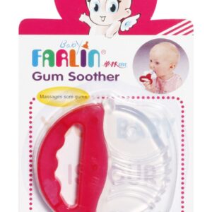 Farlin Silicon Gum Soother with Handle-0