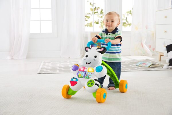 Fisher Price Learn with Me Zebra Walker - Multicolor-3855