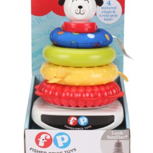 Fisher-Price Roly Poly Rock-A-Stack - Multi Color-1748