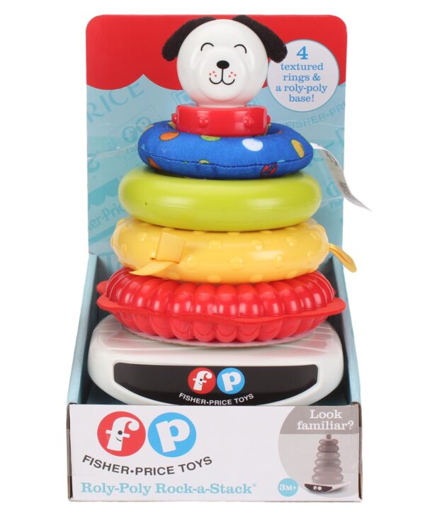 Fisher-Price Roly Poly Rock-A-Stack - Multi Color-1748