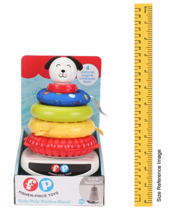 Fisher-Price Roly Poly Rock-A-Stack - Multi Color-1747