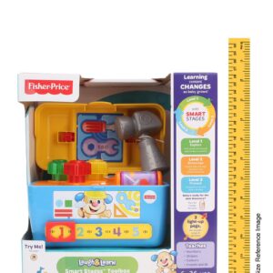 Fisher Price Laugh And Learn Smart Stages Toolbox Toy - Multicolor-1539