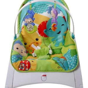 Fisher Price Rain Forest Friends Portable Rocker - Green And Blue-1669