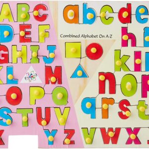 Kinder Creative Combined Alphabet from A-Z Shape-0