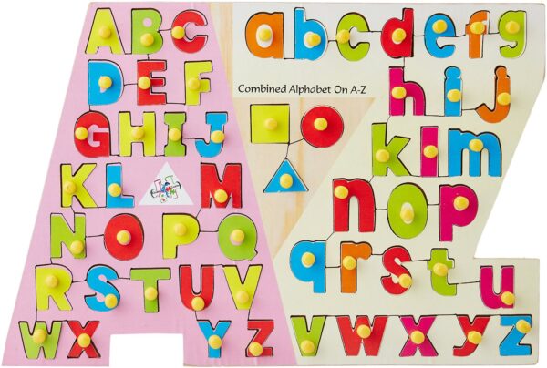 Kinder Creative Combined Alphabet from A-Z Shape-0