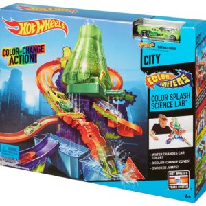 Hot Wheels Color Splash Science Lab Playset - Multi Color-1140