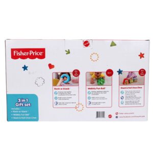 Fisher Price Baby Gift Pack Multicolor - 3 in 1-1426