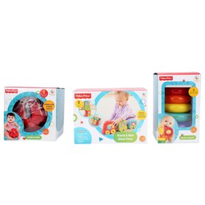 Fisher Price Baby Gift Pack Multicolor - 3 in 1-1425
