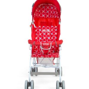 LuvLap Comfy Baby Buggy - Red-2250