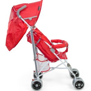 LuvLap Comfy Baby Buggy - Red-2252