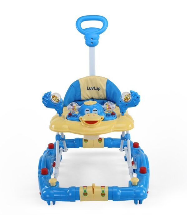 LuvLap Comfy Baby Walker cum Rocker (18124) - Blue-2287