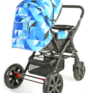 LuvLap Elegant Baby Stroller (18148) - Blue-2227