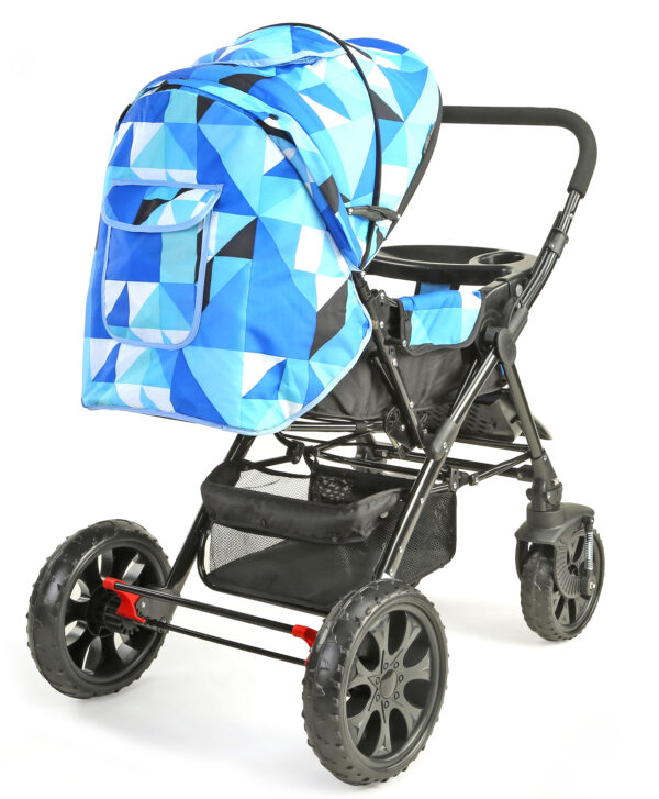 LuvLap Elegant Baby Stroller (18148) - Blue-2227