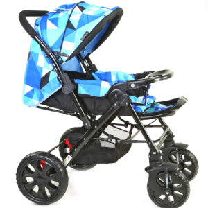 LuvLap Elegant Baby Stroller (18148) - Blue-2226