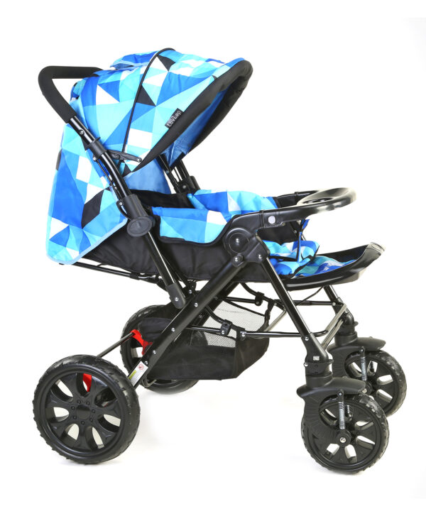 LuvLap Elegant Baby Stroller (18148) - Blue-2226