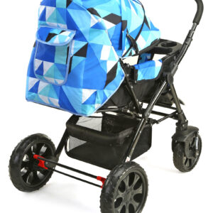 LuvLap Elegant Baby Stroller (18148) - Blue-0