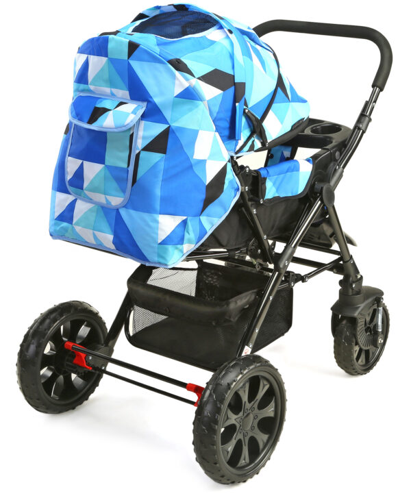 LuvLap Elegant Baby Stroller (18148) - Blue-0