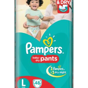 Pampers Baby dry pants large 48-0