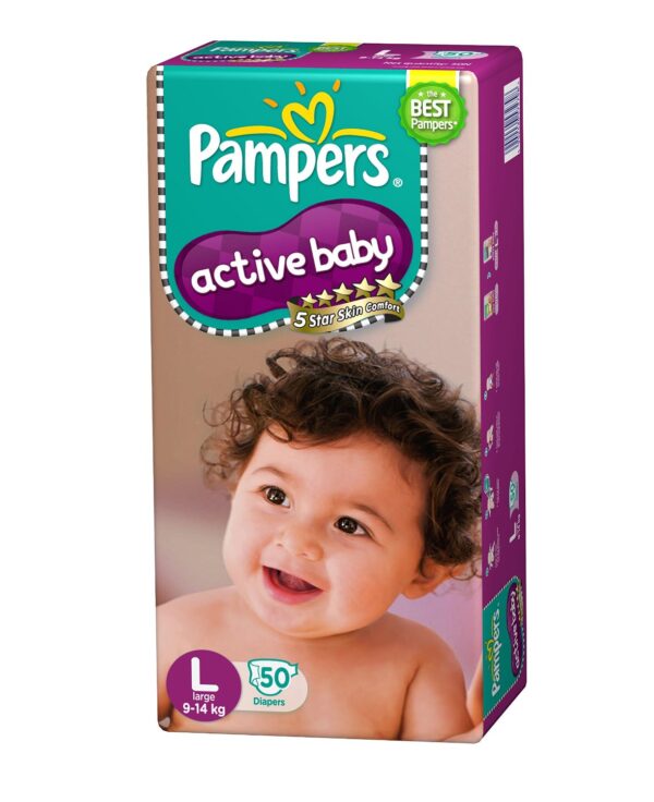 Pampers active baby Large 50-0