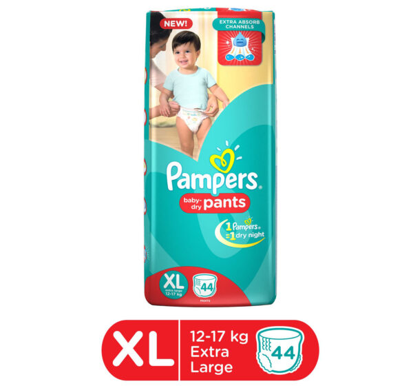 Pampers Pant Style Diapers Extra Large - 44 Pieces-0