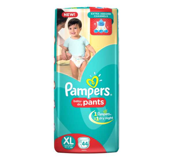 Pampers Pant Style Diapers Extra Large - 44 Pieces-15278