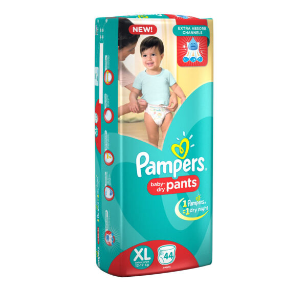 Pampers Pant Style Diapers Extra Large - 44 Pieces-15283