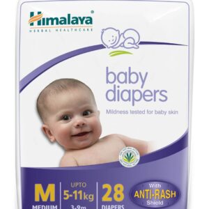 Himalaya Baby Medium Size Diaper - 28 Count-0