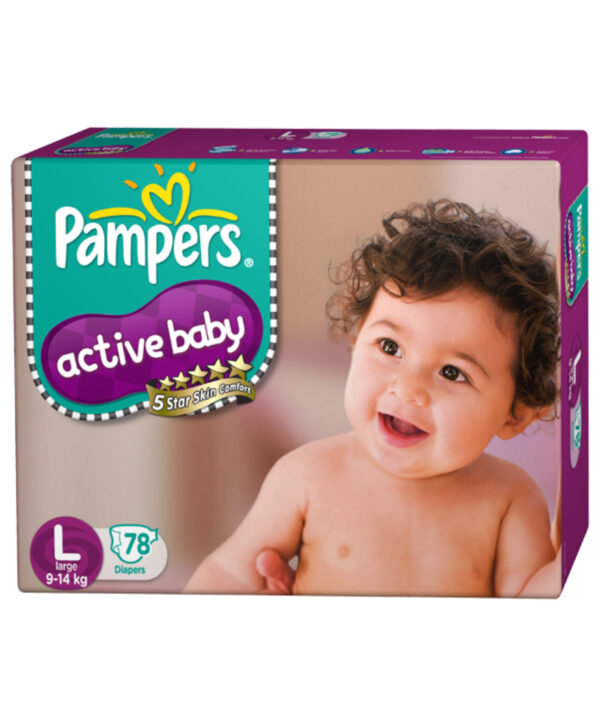 Pampers active baby L - 78-0