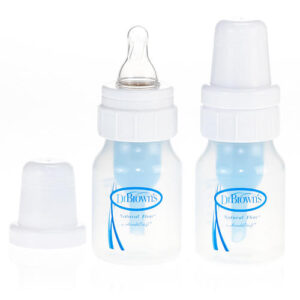 Dr. Browns 2 Ounce 2 Pack Bottle with Preemie Nipple-0