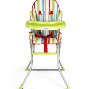 LuvLap Sunshine Baby Highchair With Transparent Tray (18113) - Green-2267