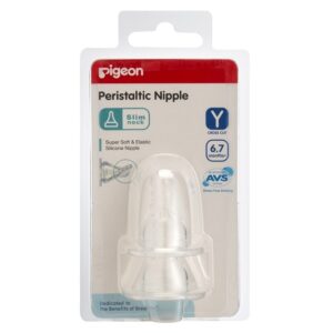 Pigeon Y sized Stretchable nipple blister 2 piece-0
