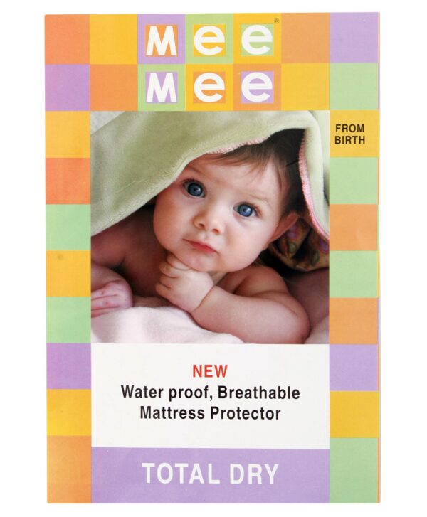 Mee Mee Total Dry Mattress Protector Pink - Medium-0