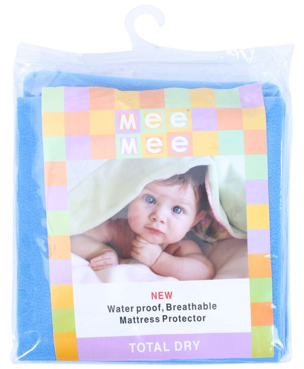 Mee Mee Total Dry Matress Protector Blue - Large-566