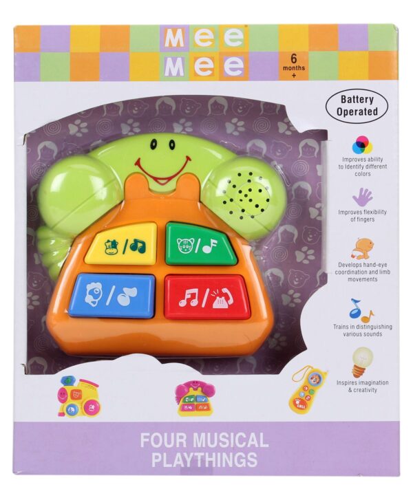 Mee Mee Phone Playthings Musical Toy-790