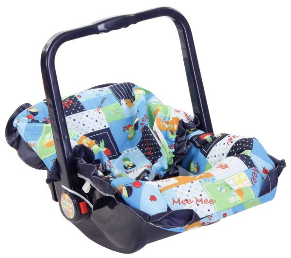 Mee Mee 3 in 1 Carry Cot Multiple Print Light Blue-587