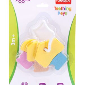 Giggles Teething Keys - Multicolor-0