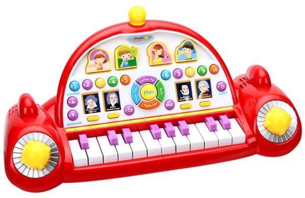 Mee Mee Melody Box Piano - Red-835