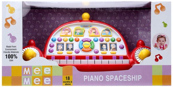 Mee Mee Melody Box Piano - Red-836