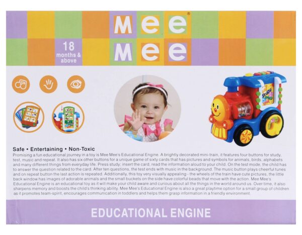 Mee Mee Educational Musical Engine With Flash Cards-797