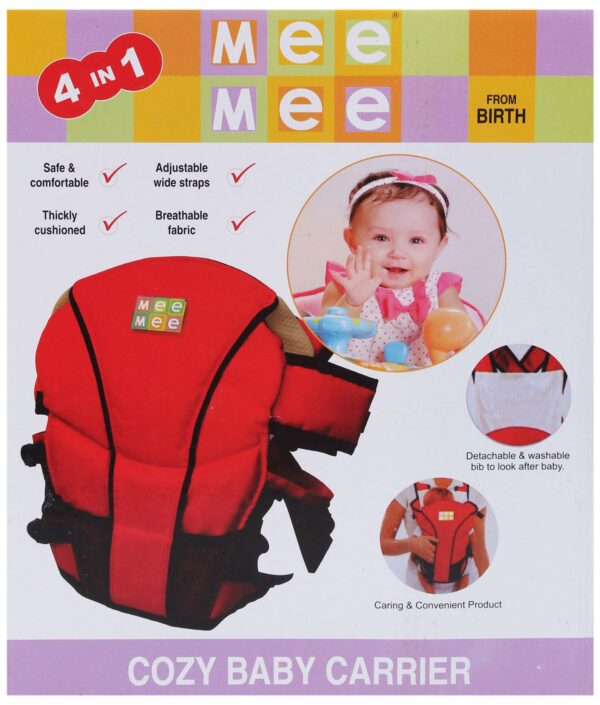 Mee Mee Baby Carrier 4 Way - Orange-416