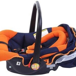 Mee Mee Car Seat Cum Carry Cot - Orange N Blue-358