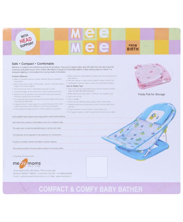 Mee Mee Deluxe Baby Bather - Blue-848